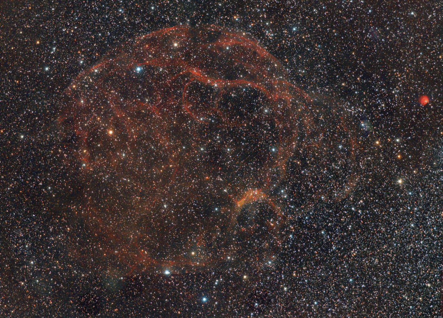 Simeis 147 Nebulosa Spaghetti 