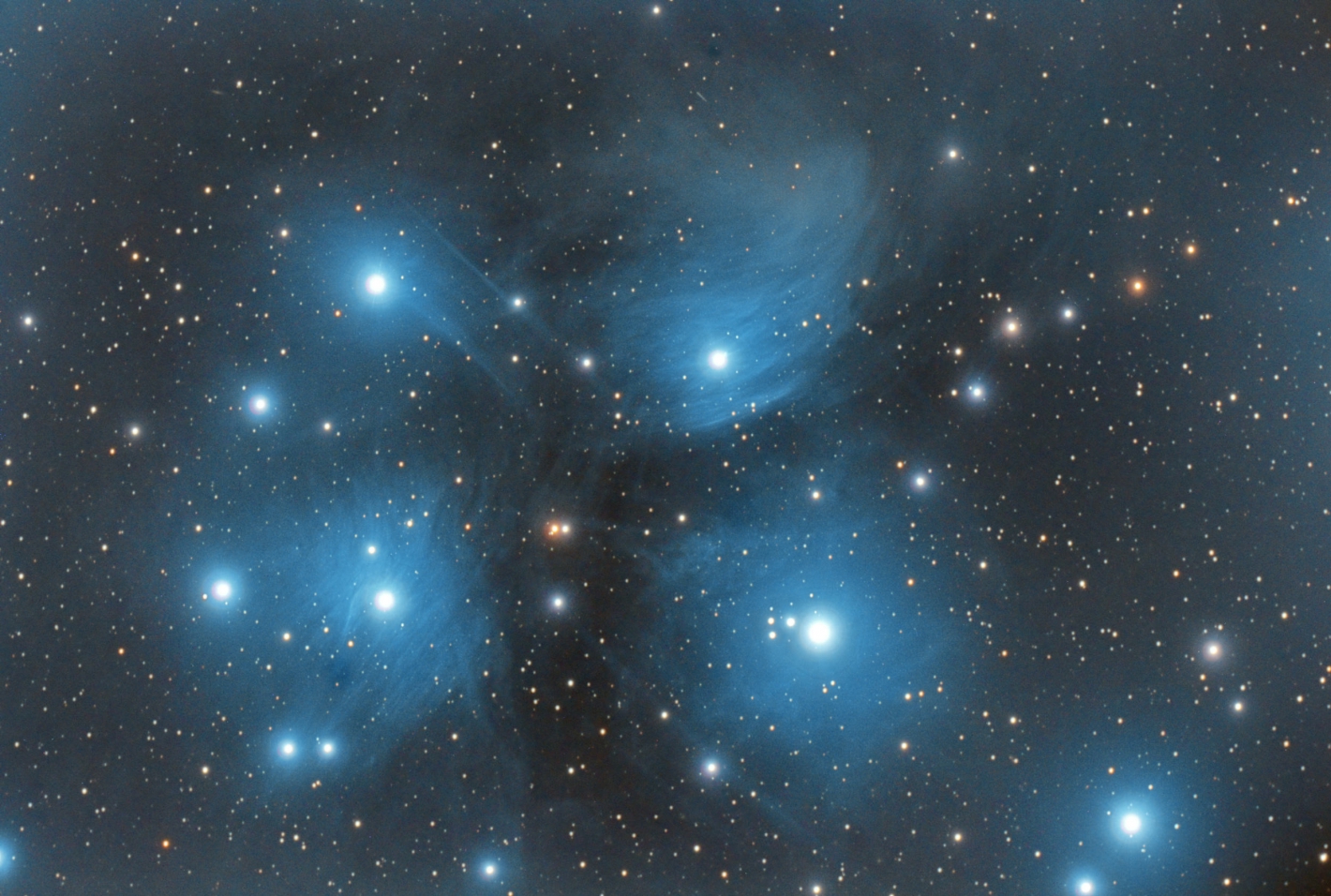 Le nebulose Pleiadi reload 2019