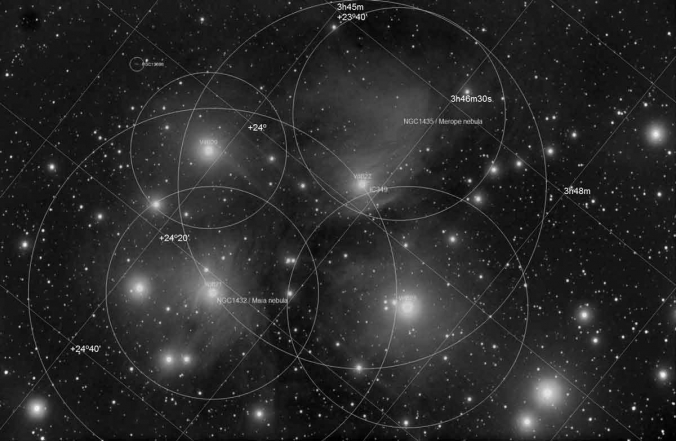 Le nebulose Pleiadi